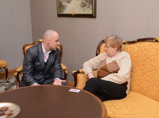 Riigikogu esimees Ene Ergma andis intervjuu Hromadske TV-le